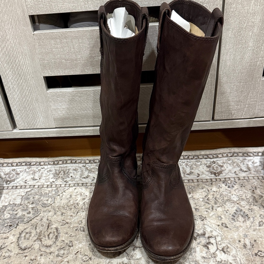 Frye Women's Brown Leather Boots